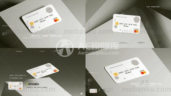 28033信用卡促销AE模版Credit Card Promo