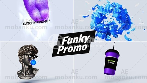 28070创意视频开场AE模版Fancy Opener