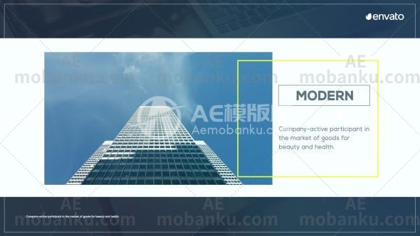 28078简洁促销视频包装AE模版Clean Promo