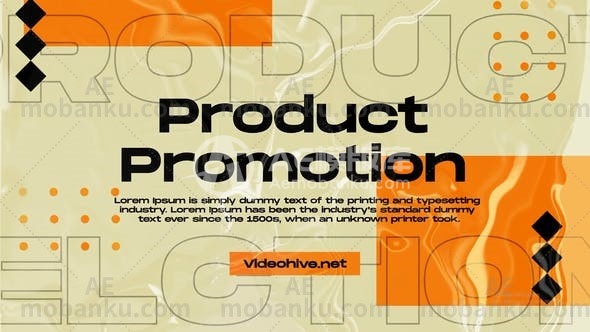 28092产品促销宣传AE模版Product Promo