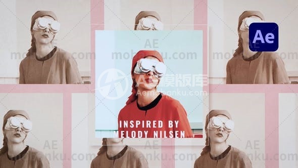 28097甜蜜的影子视频包装AE模版Sweet Shadow