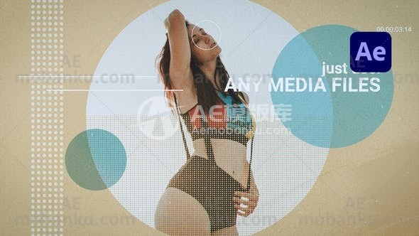 28101创意视频包装AE模版Grunge Essentials