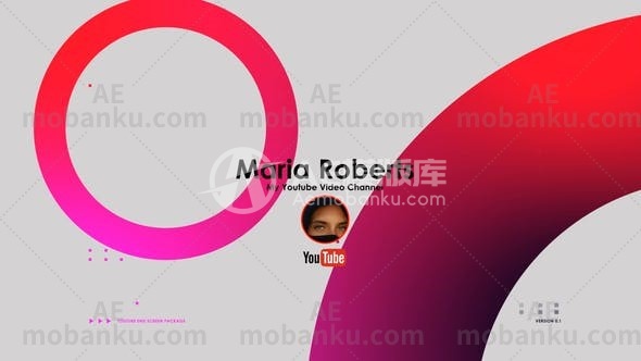 28132创意视频包装AE模版Youtube Opener 2