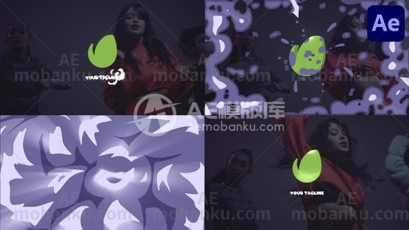 28181卡通爆炸logo演绎动画视频开场AE模版Cartoon Explosion Logo Opener for After Effects