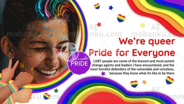 28185活动促销宣传AE模版LBGT Event Promo