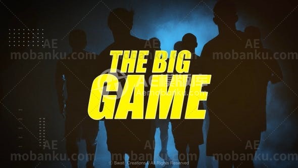 28195体育运动视频开场AE模版Sport Opener – Big Game