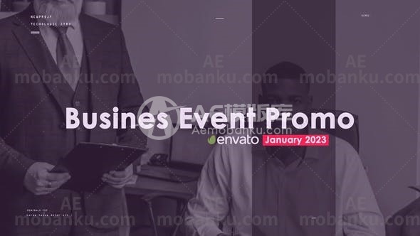 28196商业活动视频包装AE模版Business Event