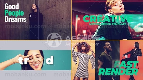 28210创意促销动画AE模版Creative Promo