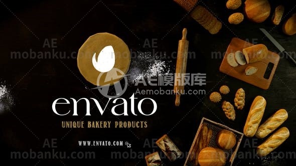 28246烘焙产品介绍AE模版Bakery Products Intro