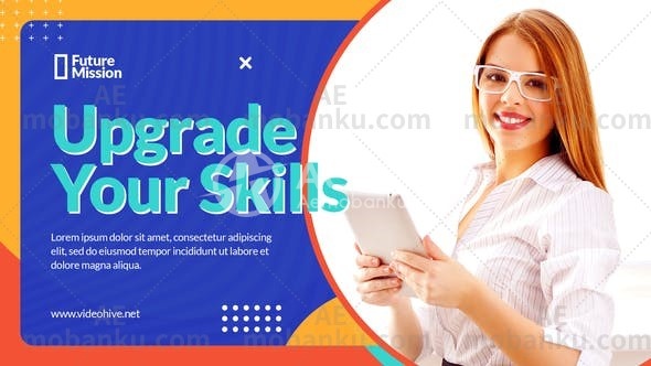 28311教育宣传片图文展示AE模版Education Promo Slideshow