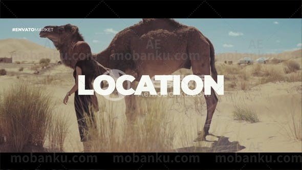 28332快闪视频包装AE模版Rhythmic Stomp Intro