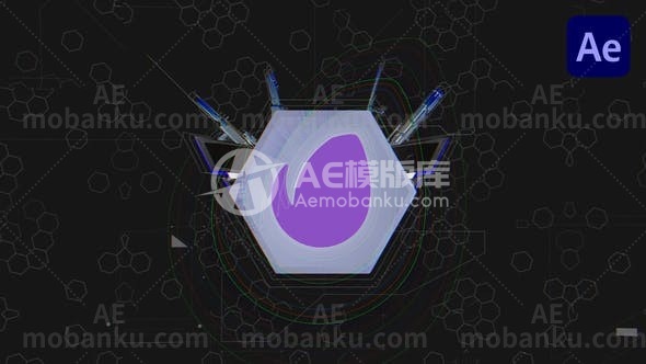 28411创意logo演绎AE模板Logo Reveal 12