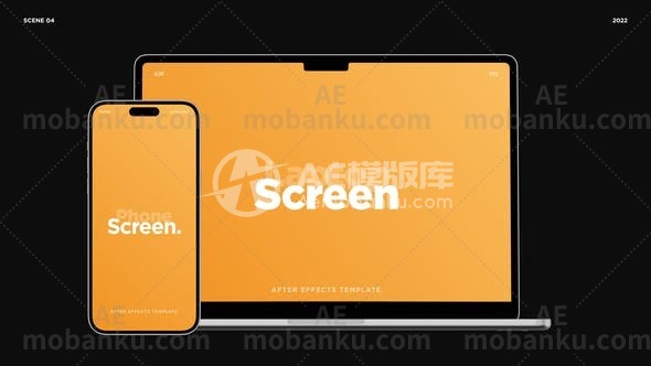 28432手机和笔记本电脑模型包AE模版Phone and Laptop Mockup Pack