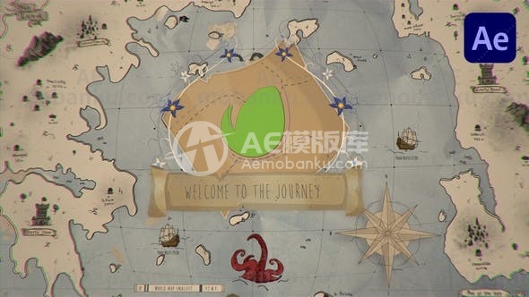 28480创意logo演绎动画AE模版Logo Reveal 05