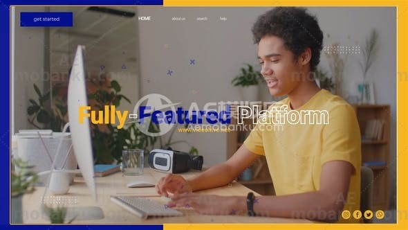 28502现代教育图文展示动画AE模版Modern Education Slideshow