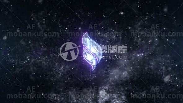 28541闪光雪标题动画AE模版Glitter Snow Titles