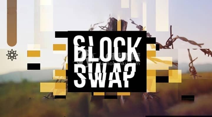 AE/PR插件-Block Swap v1.5 Win 随机生成像素块视觉特效