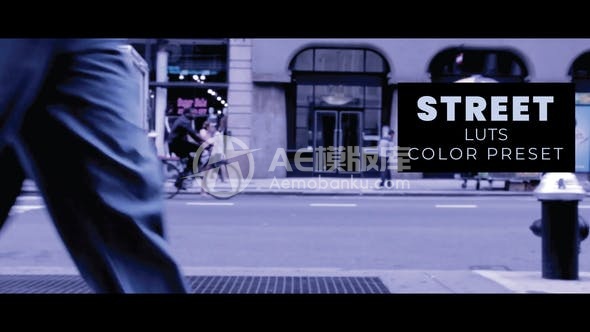 28972街道调色预设合辑（AE模版）