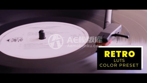 28978复古色彩调色预设 AE模版