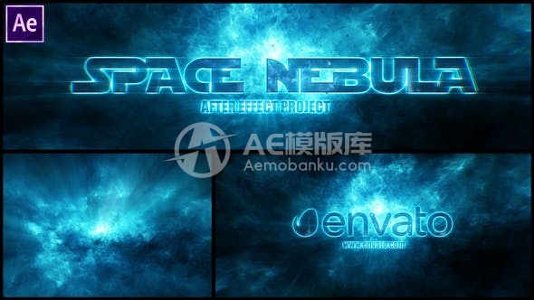 29033星云太空标志揭示 AE模版