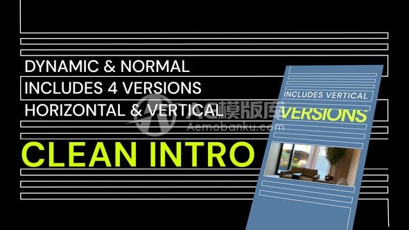 29040清新介绍片 AE模版