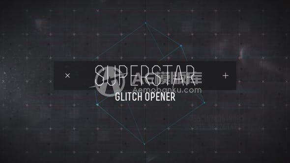 29051超级巨星故障启动器 AE模版