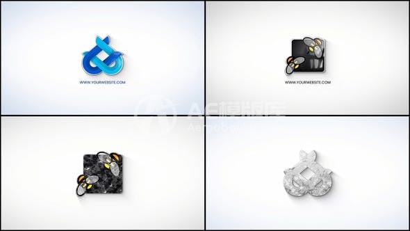 29059简单Logo揭示 AE模版