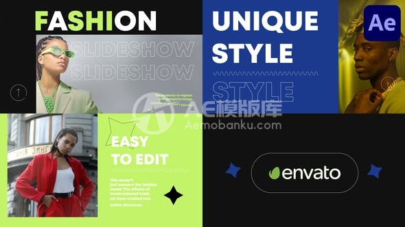 29062创意时尚幻灯片（AE模版）