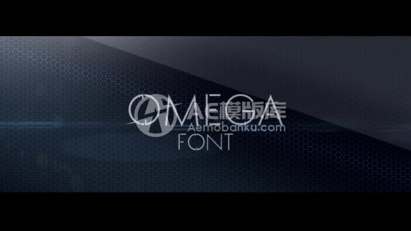 29066欧米茄字体 AE模版