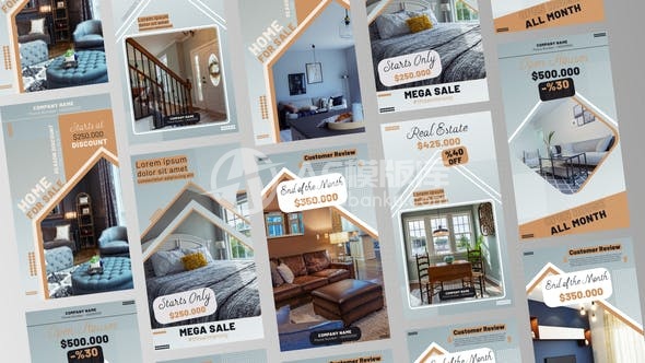 29086开放日特惠故事 AE模版