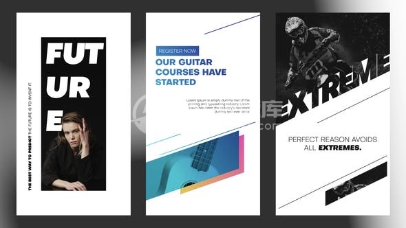 29095Instagram故事模版 (AE模版)