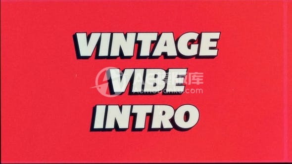 29098复古氛围引子 AE模版