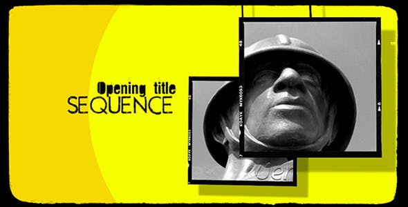 29110开场片头序列 AE模版