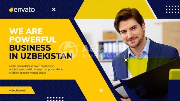 29124建筑商务促销幻灯片 || 建筑推广 AE模板