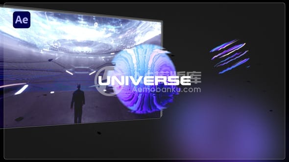 29130抽象现代开场动画 AE模版