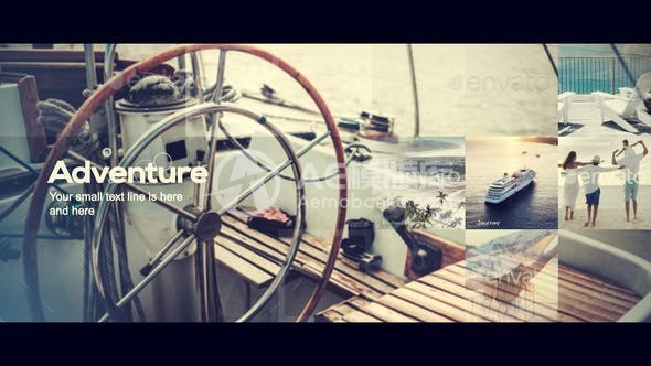 29210夏日的概念 AE模版