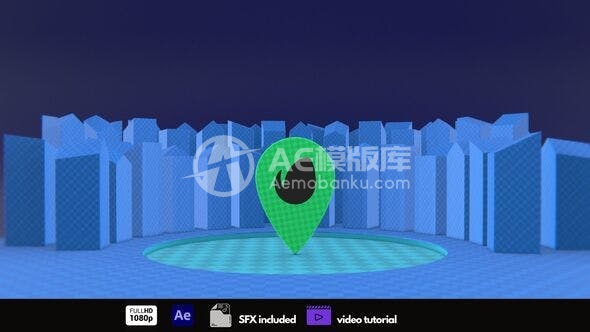 29261GPS标志揭示 AE模版