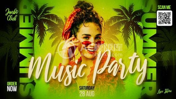 29283夜店宣传视频 AE模版