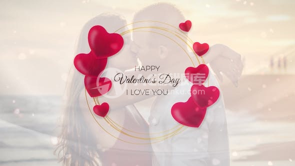 29296情人节引言AE模版