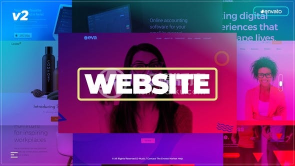 29306网站推广 AE模版