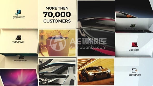 29309电子商务幻灯片AE模版