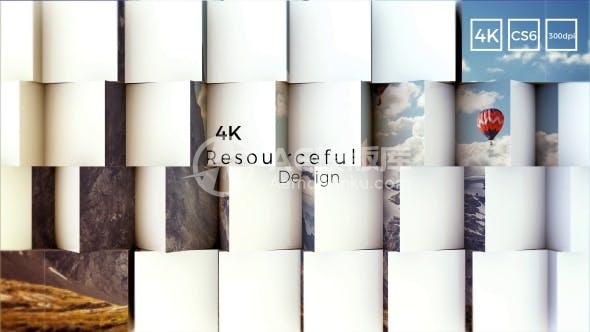 293154K 幻灯片秀 AE模版