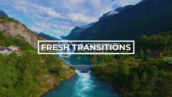 29319焕然一新的过渡效果AE模版