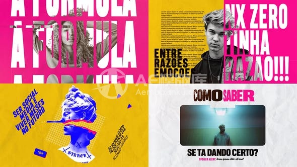 29335古董开场引入篇（AE模版）