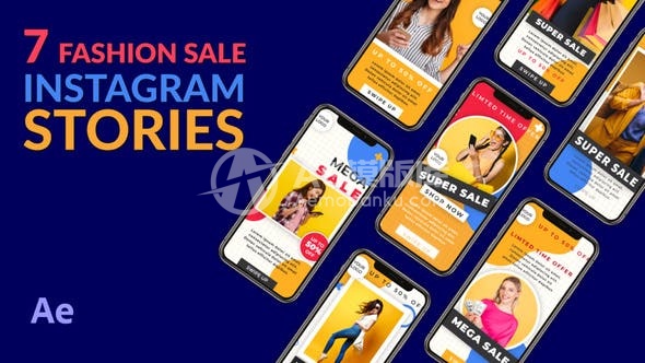 29342时尚特卖 Instagram 故事 AE模版