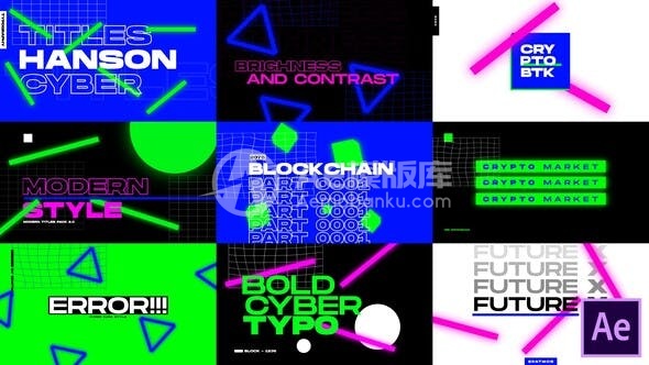 29365排版艺术 v3.0 AE模版