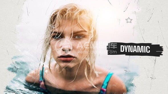 29384铅笔描绘宣传片AE模版