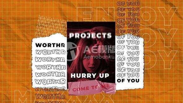 29388时尚嘻哈宣传片 AE模版