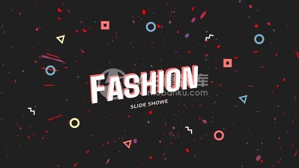 29390时尚线条推广视频 AE模版