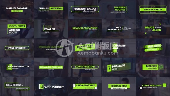 2939825个下三分之一

Dynamic Slideshow 

动态幻灯片

Epic Logo Reveal 

史诗般的标志揭示

Cinematic Titles 

电影级标题

Fashion Promo 

时尚宣传

Minimal Lower Thirds 

简约下三分之一

Corporate Presentation 

企业演示

Glitch Transitions 

故障转场

Broadcast News Package 

广播新闻包装

Fashion Opener 

时尚开篇

Motion Typography 

动态排版

Broadcast Sports Pack 

广播体育包

Wedding Titles 

婚礼标题

Stylish Slideshow 

时尚幻灯片

Logo Animation 

标志动画

Digital Agency Promo 

数字代理宣传

Fashion Promo 2 

时尚宣传2

Dynamic Opener 

动态开篇

Clean Lower Thirds 

清晰下三分之一

Broadcast Graphics Pack 

广播图形包

Corporate Titles 

企业标题

Elegant Slideshow 

优雅幻灯片

Cinematic Trailer Titles 

电影级预告片标题

Modern Opener 

现代开篇

Creative Lower Thirds 

创意下三分之一

Travel Promo 

旅行宣传

Event Promo 

活动宣传

以上为部分Adobe After Effects的国外作品的英文名称的翻译，翻译结尾以AE模版为结尾，翻译语言尽量体现视频制作的专业性。